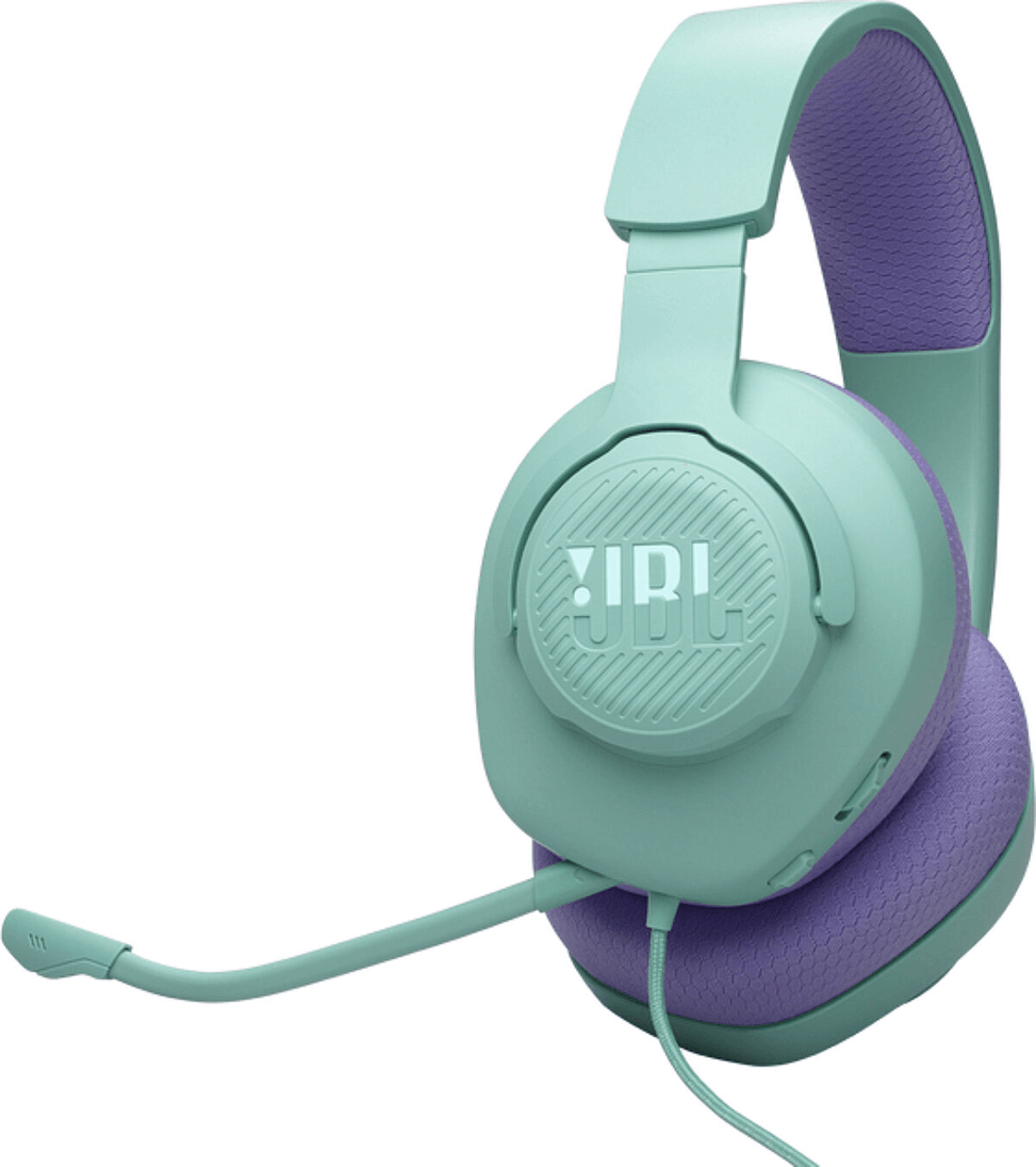Casque Gaming JBL Quantum 100 M2 Cyan - Jack 3,5 mm (1200130015533) — image 3