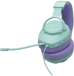 Casque Gaming JBL Quantum 100 M2 Cyan - Jack 3,5 mm (1200130015533)