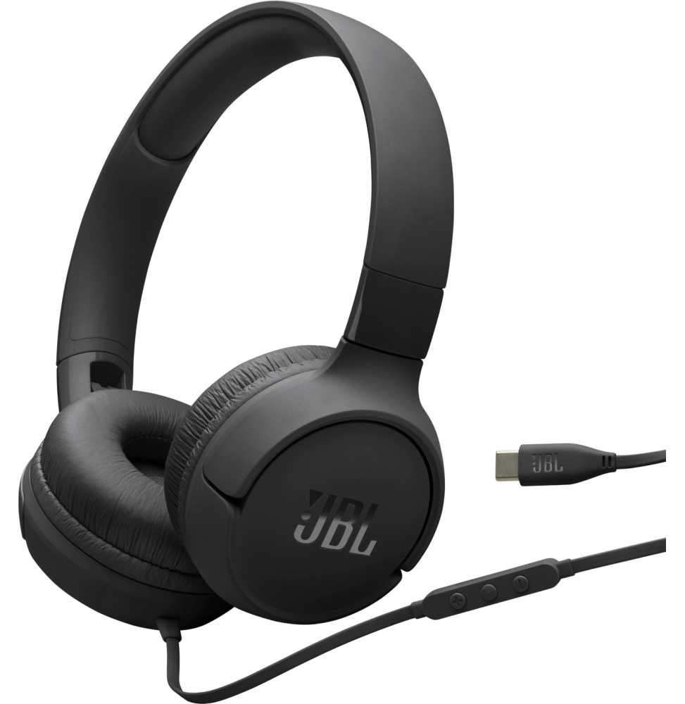 Casque Bluetooth JBL Tune 520C Noir - USB-C (1200130023255)