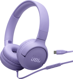 Casque filaire JBL Tune 520C Violet - USB-C (1200130023286)