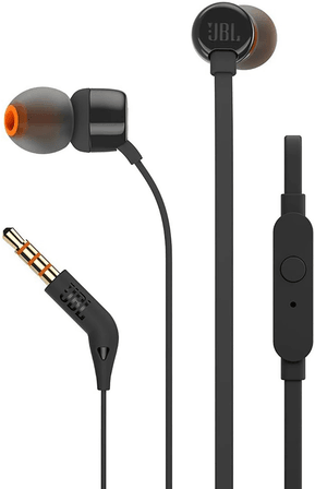 Écouteurs JBL T110 Noir - Jack 3,5 mm (6925281918926)