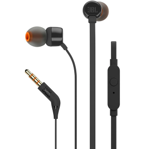 Écouteurs JBL T110 Noir - Jack 3,5 mm...