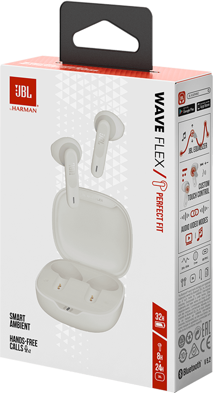 Écouteurs Bluetooth JBL Wave Flex TWS Blanc (6925281953491) — image 10