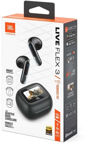 Écouteurs Bluetooth JBL Live Flex 3 TWS Noir (1200130012266) — image 6
