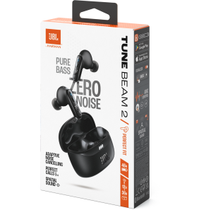 Écouteurs Bluetooth JBL Tune Beam 2 TWS Noir (1200130016479)