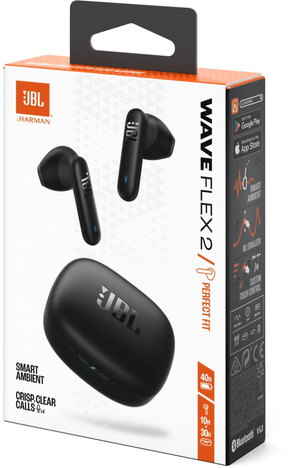 Écouteurs Bluetooth JBL Wave Flex 2 TWS Noir (1200130015137) — image 8