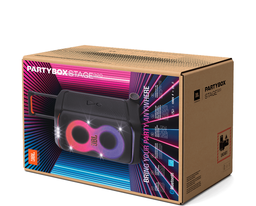 Enceinte Bluetooth portable JBL Partybox Stage 320 Noir (1200130008818) — image 18