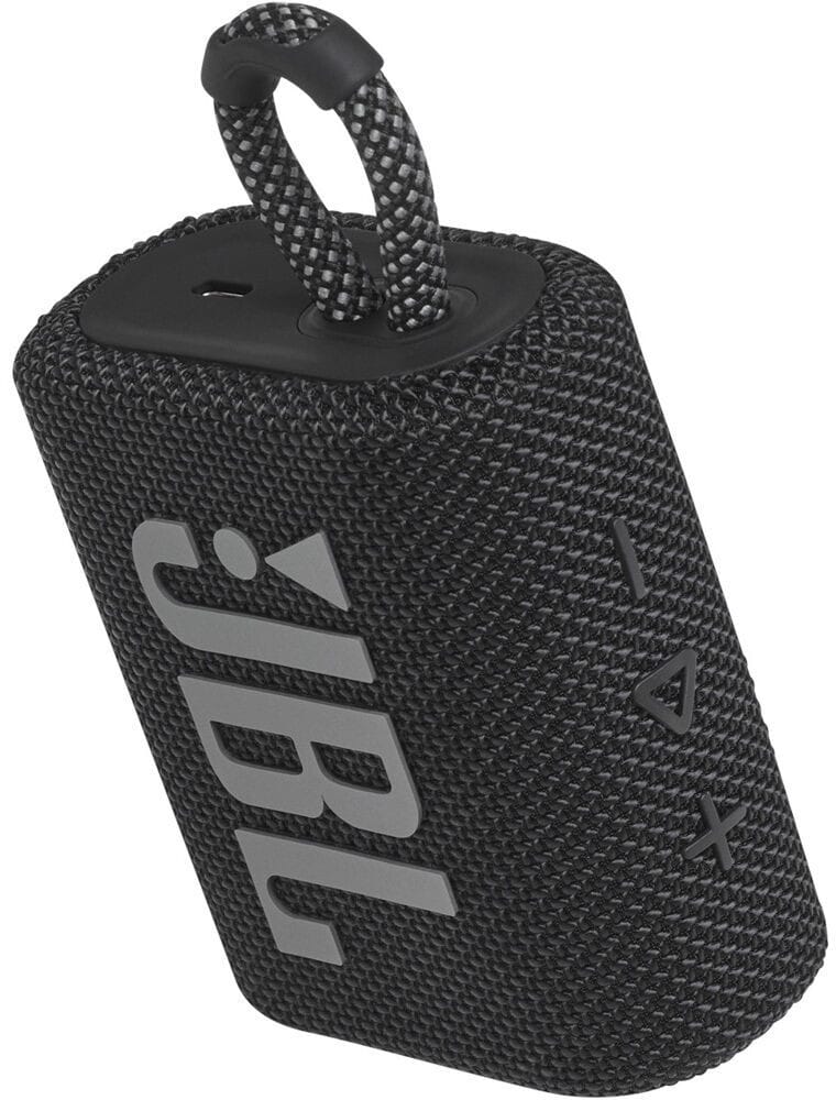 مكبر صوت محمول Bluetooth JBL GO 3 أسود (6925281975615) — صورة 5