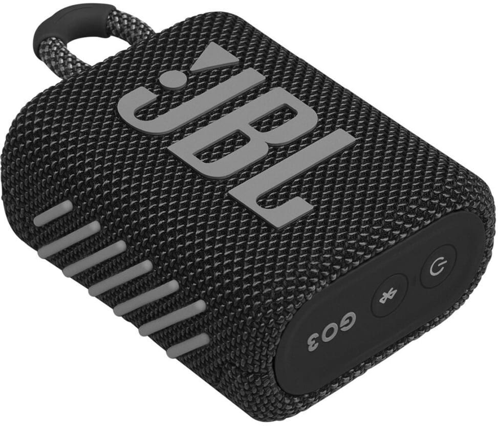 مكبر صوت محمول Bluetooth JBL GO 3 أسود (6925281975615) — صورة 2