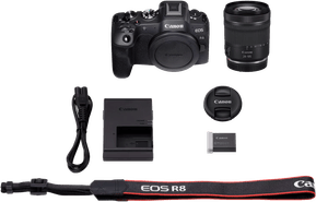 Appareil photo hybride Canon EOS R8 + Objectif RF24-105 F4-7.1 IS STM (5803C095) — image 3