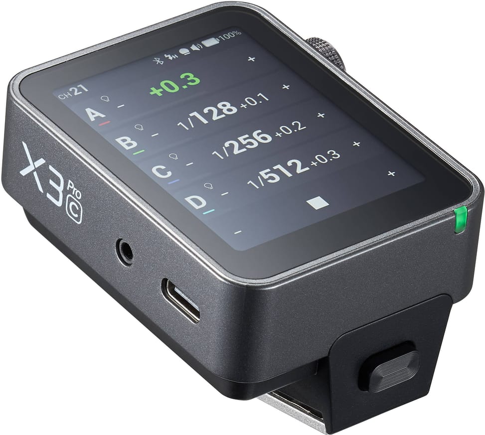 Declencheur de flash sans fil TTL à écran tactile Godox X3Pro C pour Canon (6952344244272) — image 3