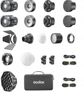 Kit de 2 lumières LED Godox RS60R 2K RGB monolight (6952344240434)