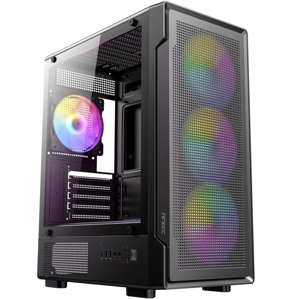 Boitier Gaming Antec VCX300 ARGB ATX Noir (761345102247)