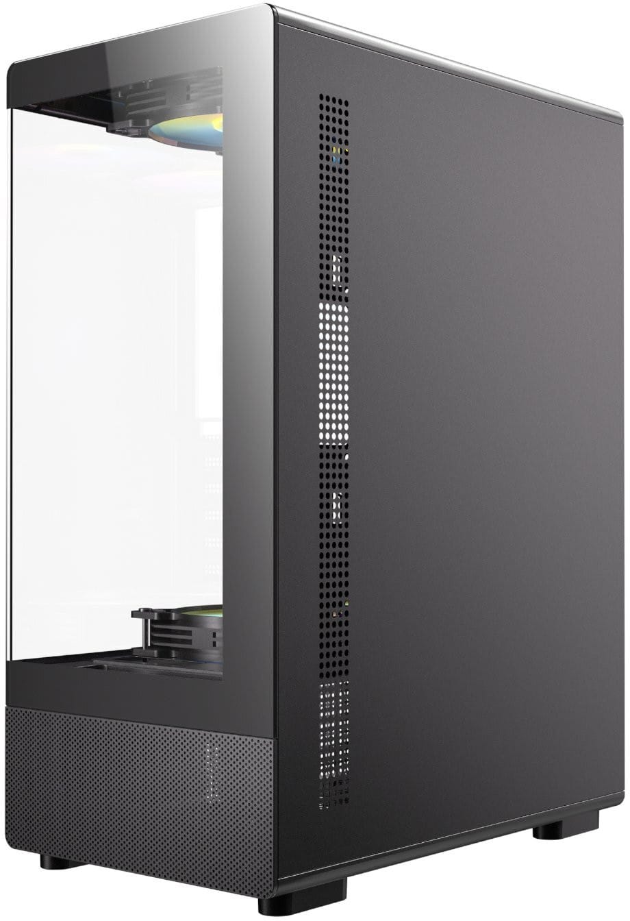 صندوق حاسوب للألعاب Antec VCX300 ARGB ATX أسود (761345102247) — صورة 6