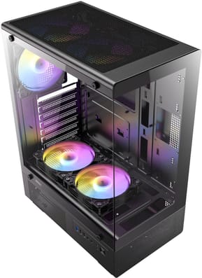 Boitier Gaming Antec VCX300 ARGB ATX Noir (761345102247) — image 3