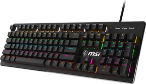 Clavier gaming rétroéclairé mécanique MSI FORGE GK300 BLUE - AZERTY — image 4