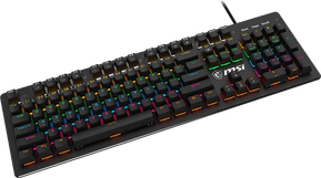 Clavier gaming rétroéclairé mécanique MSI FORGE GK300 BLUE - AZERTY — image 3