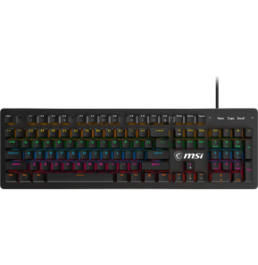 Clavier gaming rétroéclairé mécanique MSI FORGE...