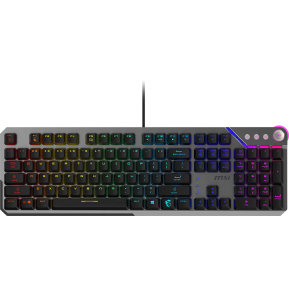 Clavier gaming rétroéclairé mécanique MSI...