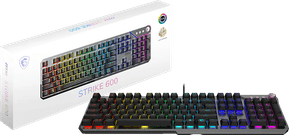 Clavier gaming rétroéclairé mécanique MSI STRIKE 600 SILENT - AZERTY — image 5