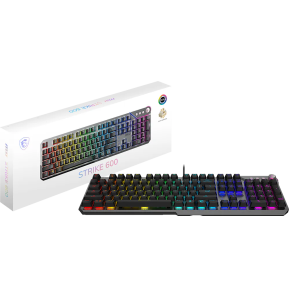 Clavier gaming rétroéclairé mécanique MSI STRIKE 600 SILENT - AZERTY