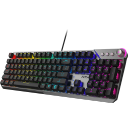 Clavier gaming rétroéclairé mécanique MSI STRIKE 600 SILENT - AZERTY