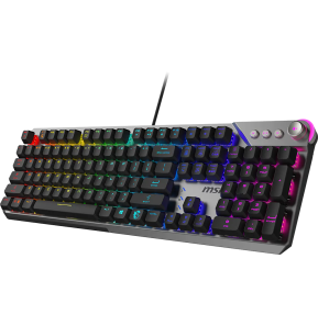 Clavier gaming rétroéclairé mécanique MSI STRIKE 600 SILENT - AZERTY