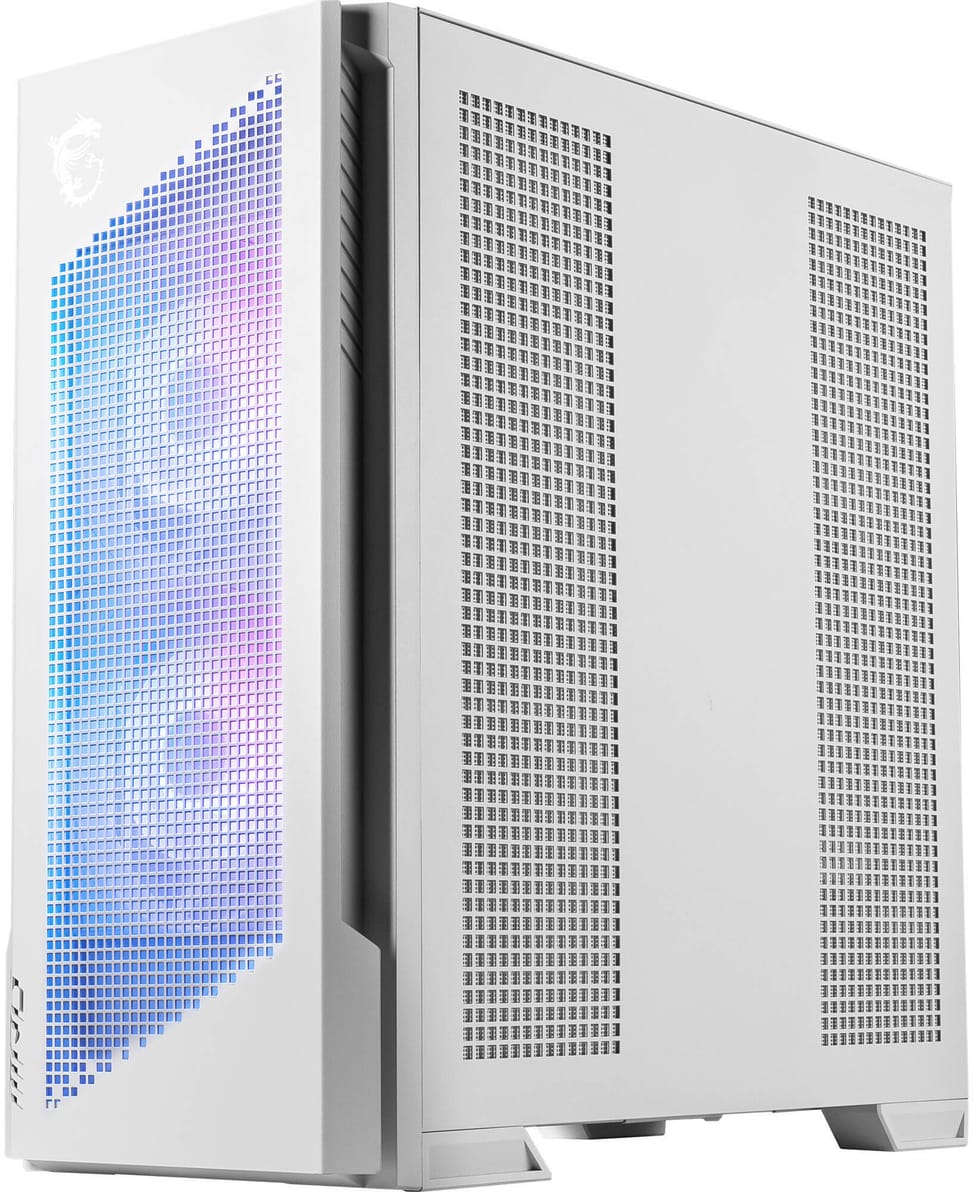 صندوق حاسوب للألعاب MSI MPG VELOX 300R AIRFLOW PZ أبيض — صورة 5