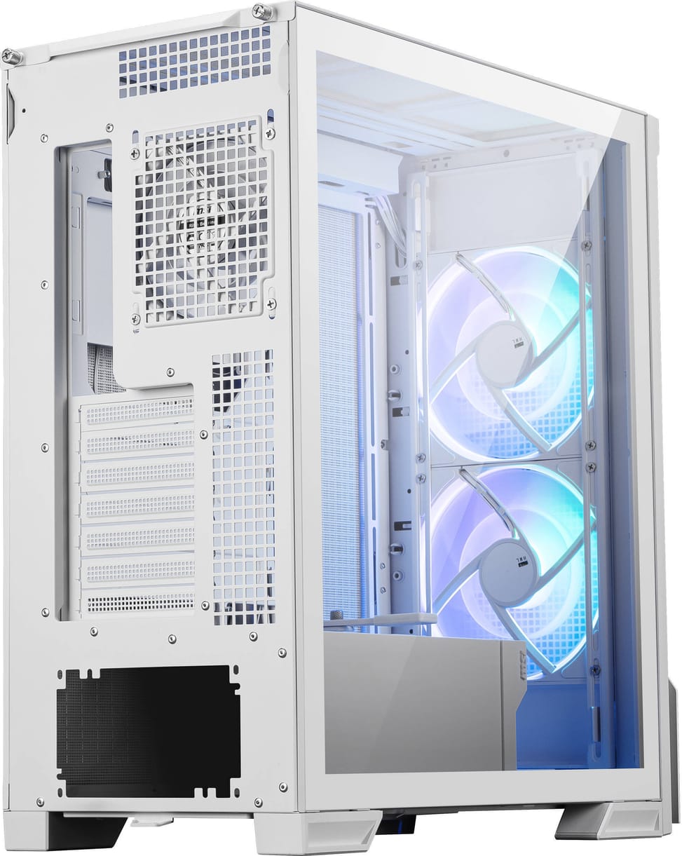 صندوق حاسوب للألعاب MSI MPG VELOX 300R AIRFLOW PZ أبيض — صورة 6