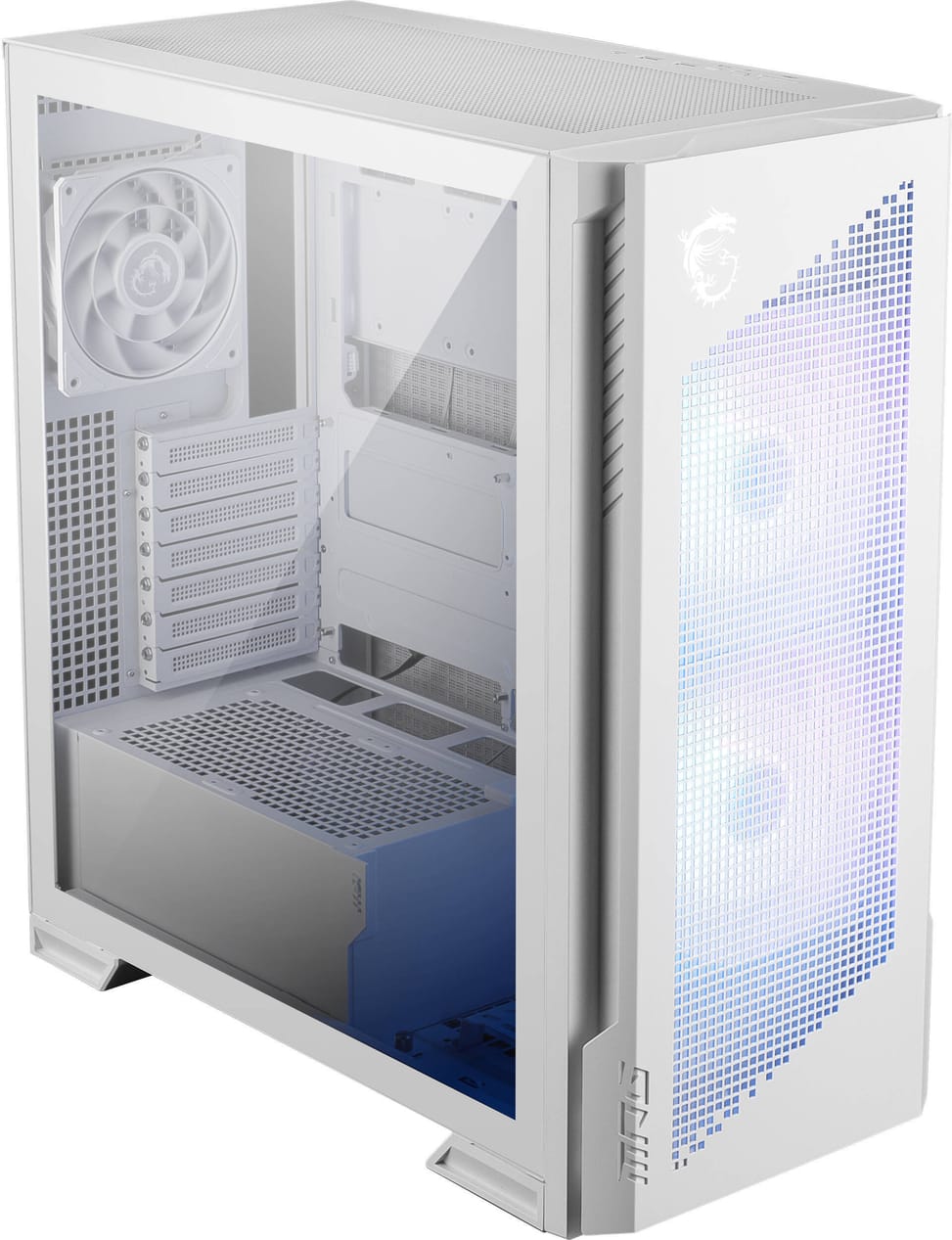 Boîtier PC Gaming MSI MPG VELOX 300R AIRFLOW PZ Blanc — image 4