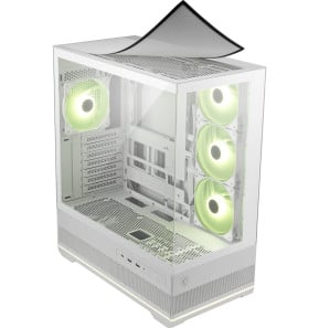 Boîtier PC Gaming MSI MAG PANO 110R Pz Blanc