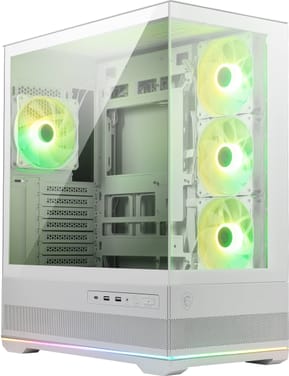 Boîtier PC Gaming MSI MAG PANO 110R Pz Blanc