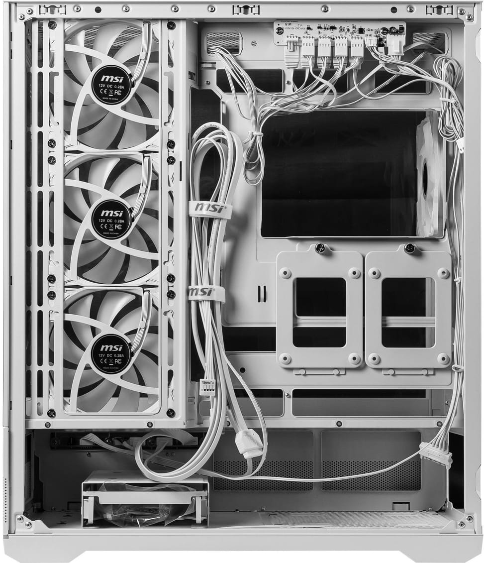 Boîtier PC Gaming MSI MAG PANO 110R Pz Blanc — image 12