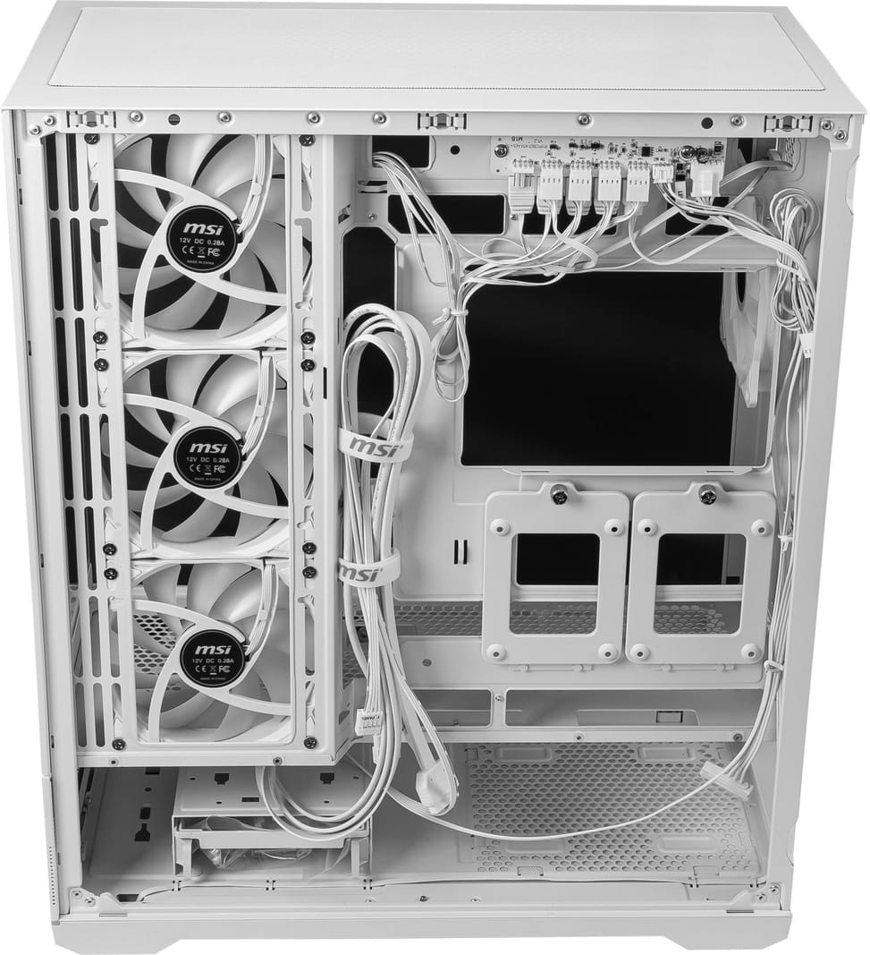 Boîtier PC Gaming MSI MAG PANO 110R Pz Blanc — image 13