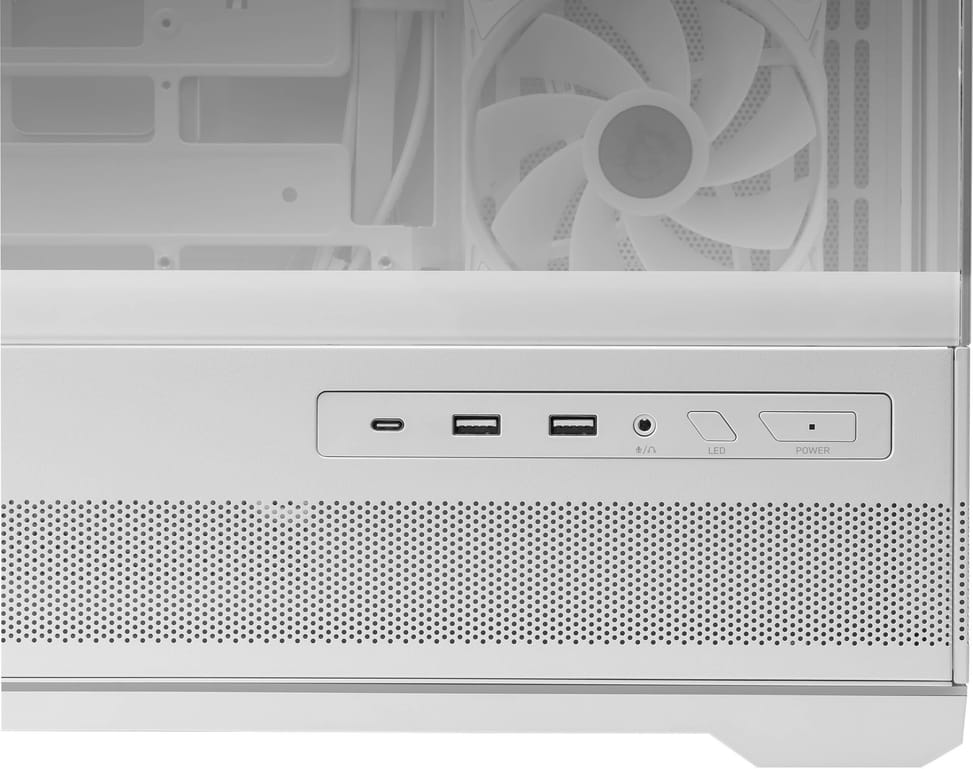 Boîtier PC Gaming MSI MAG PANO 110R Pz Blanc — image 14