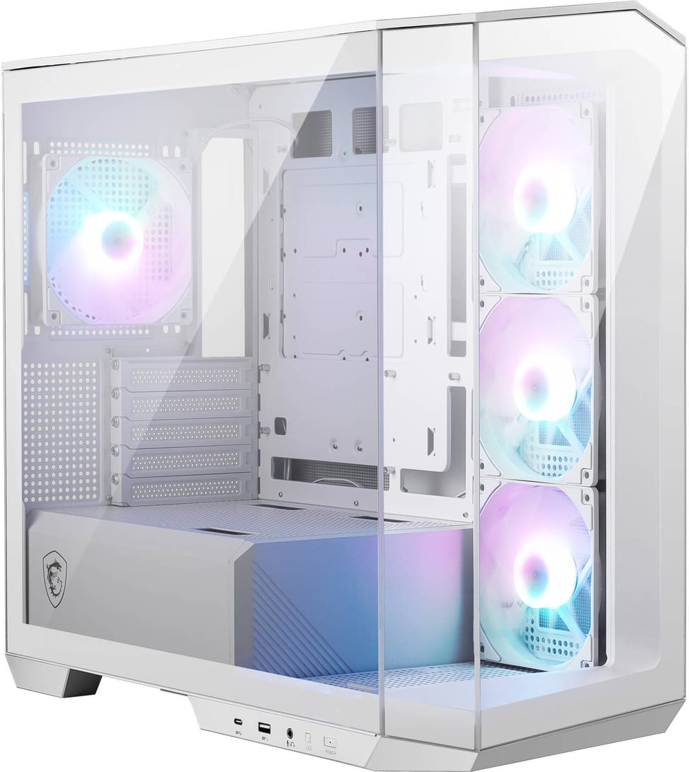 Boîtier PC Gaming MSI MAG PANO M100R PZ Blanc — image 1
