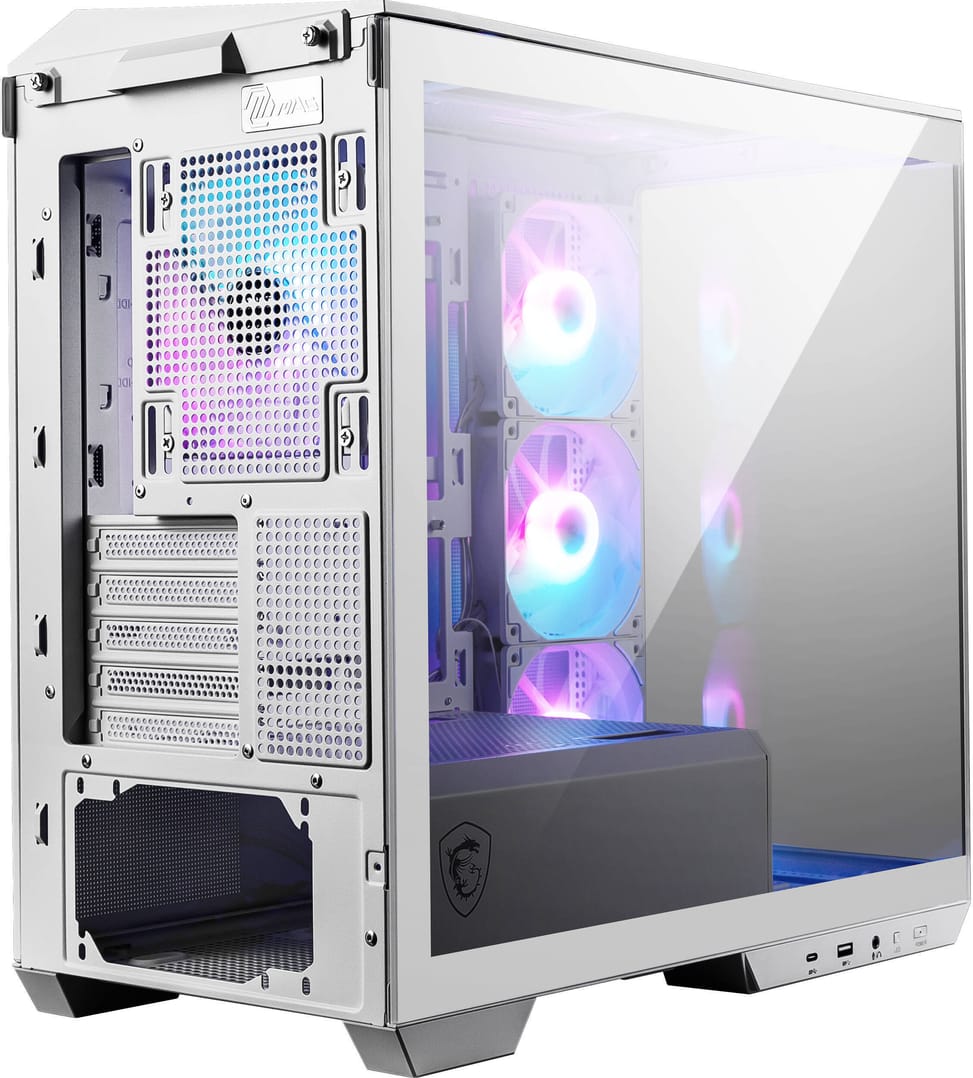 Boîtier PC Gaming MSI MAG PANO M100R PZ Blanc — image 4