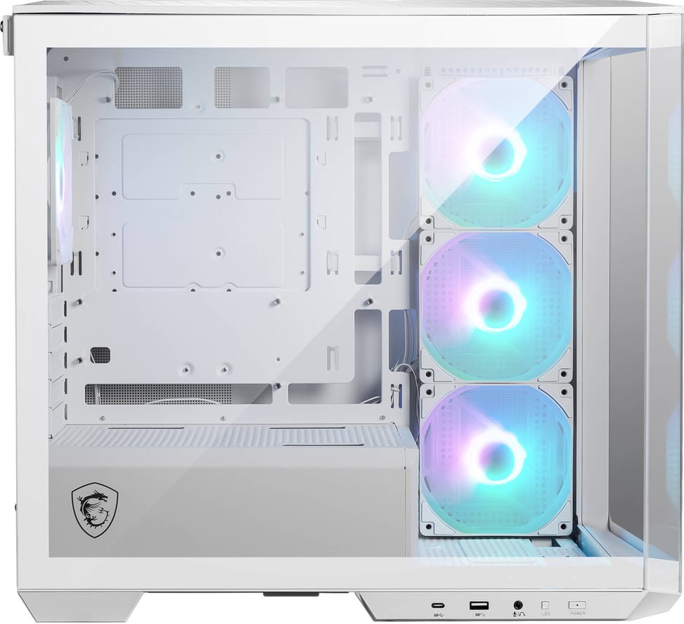 Boîtier PC Gaming MSI MAG PANO M100R PZ Blanc — image 2