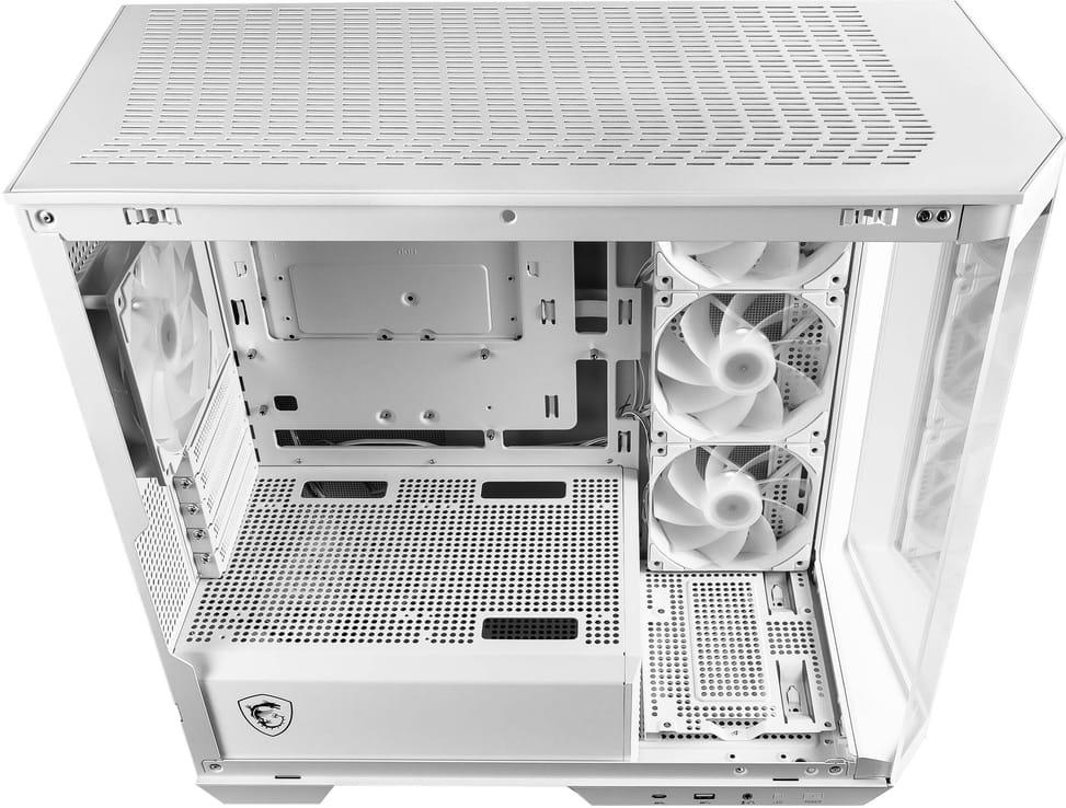 Boîtier PC Gaming MSI MAG PANO M100R PZ Blanc — image 8