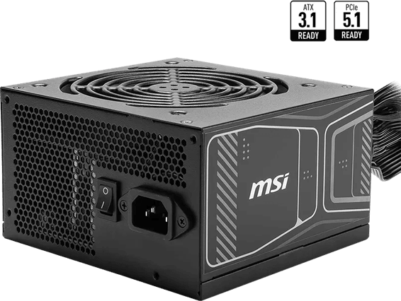 Bloc alimentation MSI PC MAG A850GN PCIE5 850W