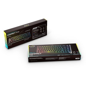 Clavier gaming rétroéclairé Energy Sistem ESG K4 Kompact RGB USB-C (AZERTY)