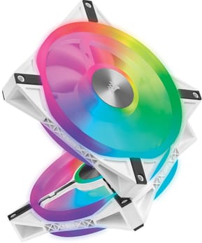 Corsair QL140 RGB Case Fans White - Pack of Two — image 2