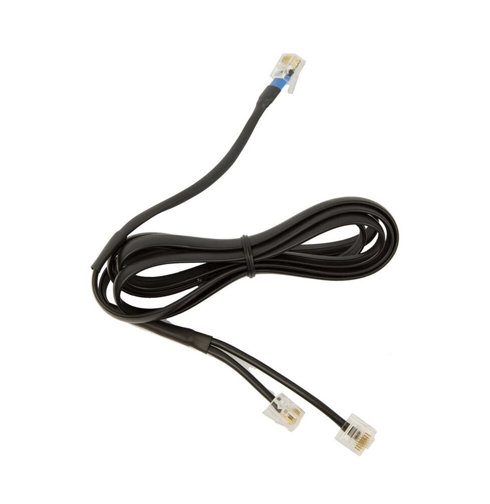 Cable Jabra DHSG pour SIEMENS, AASTRA, SNOM, TIPTEL (14201-10)