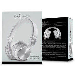 Casque Energy Sistem DJ2 avec Micro Blanc - Jack 3,5 mm (8432426426737)