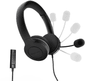 Casque Energy Sistem Office 3 Noir - Jack 3,5 mm / USB (8432426452033)