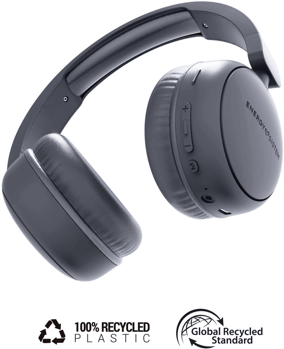سماعة رأس Bluetooth Energy Sistem Head Tuner جرافيت (8432426457618) — صورة 3
