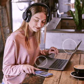 Casque Bluetooth Energy Sistem Silent ANC Noir (8432426458394) — image 5