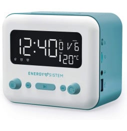 Enceinte portable Bluetooth Energy Sistem Clock Speaker 2 Sky Blue (8432426451265)