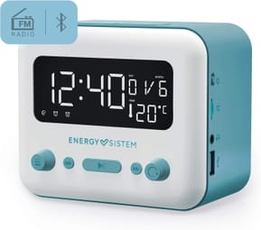 Enceinte portable Bluetooth Energy Sistem Clock Speaker 2 Sky Blue (8432426451265)