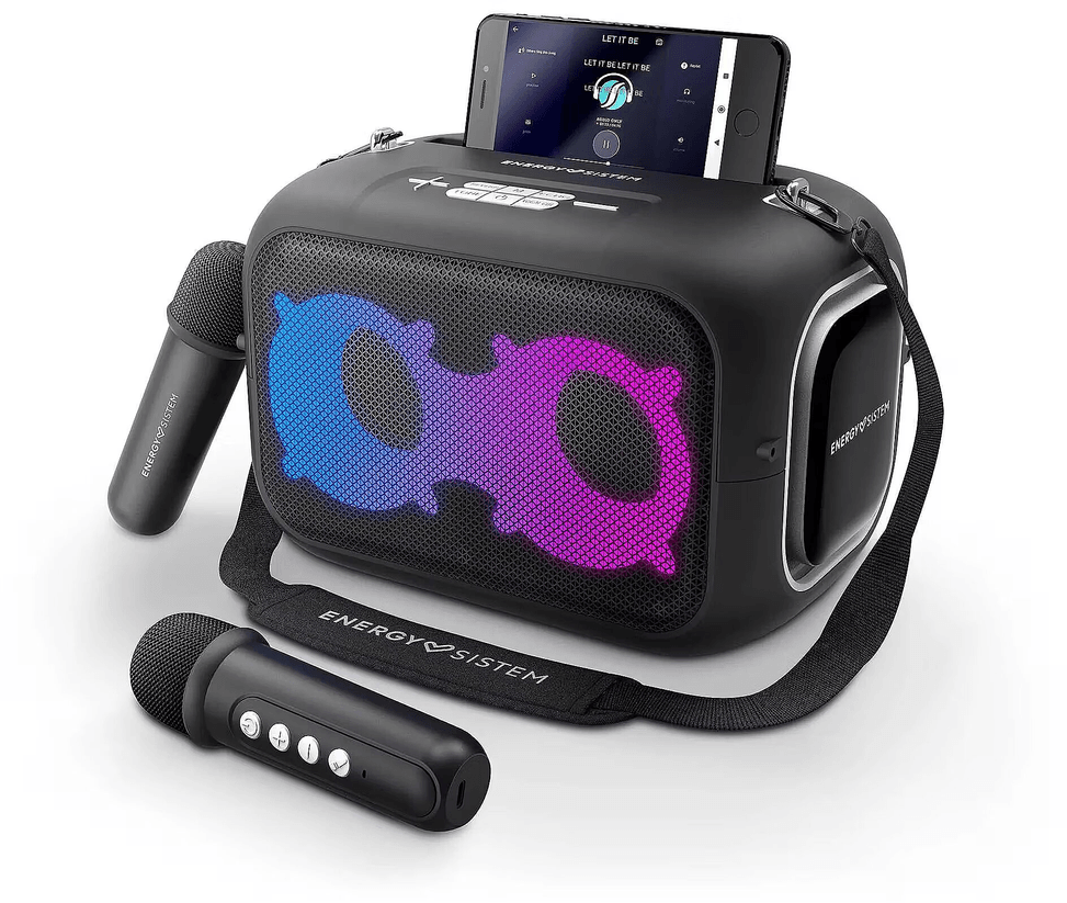 Enceinte portable Bluetooth Energy Sistem KaraokeStar Noir (8432426459339) — image 3